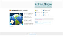 Tablet Screenshot of colemedpm.com.ar